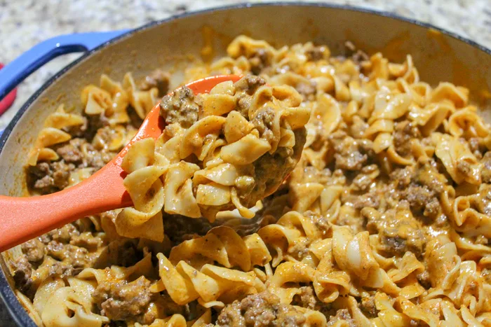 Cheeseburger Pasta