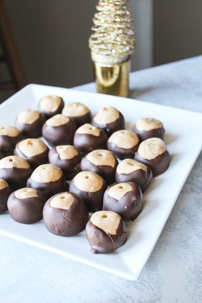 Peanut butter buckeye candy