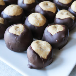 Peanut butter buckeye candy