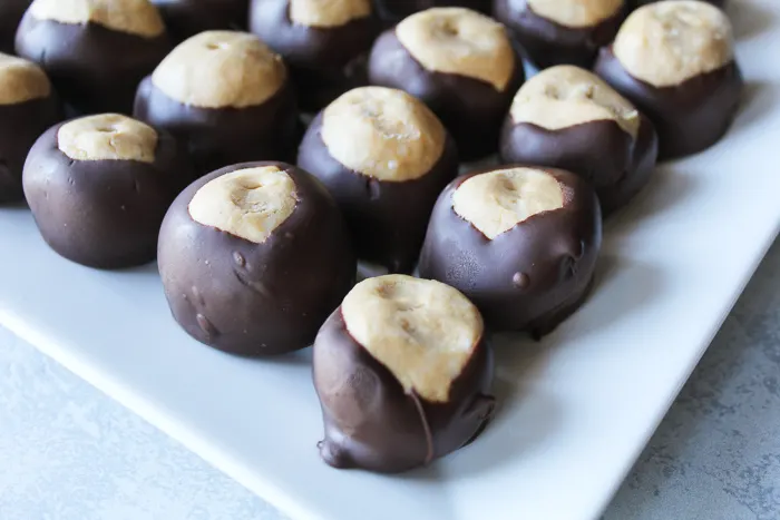 Peanut butter buckeye candy