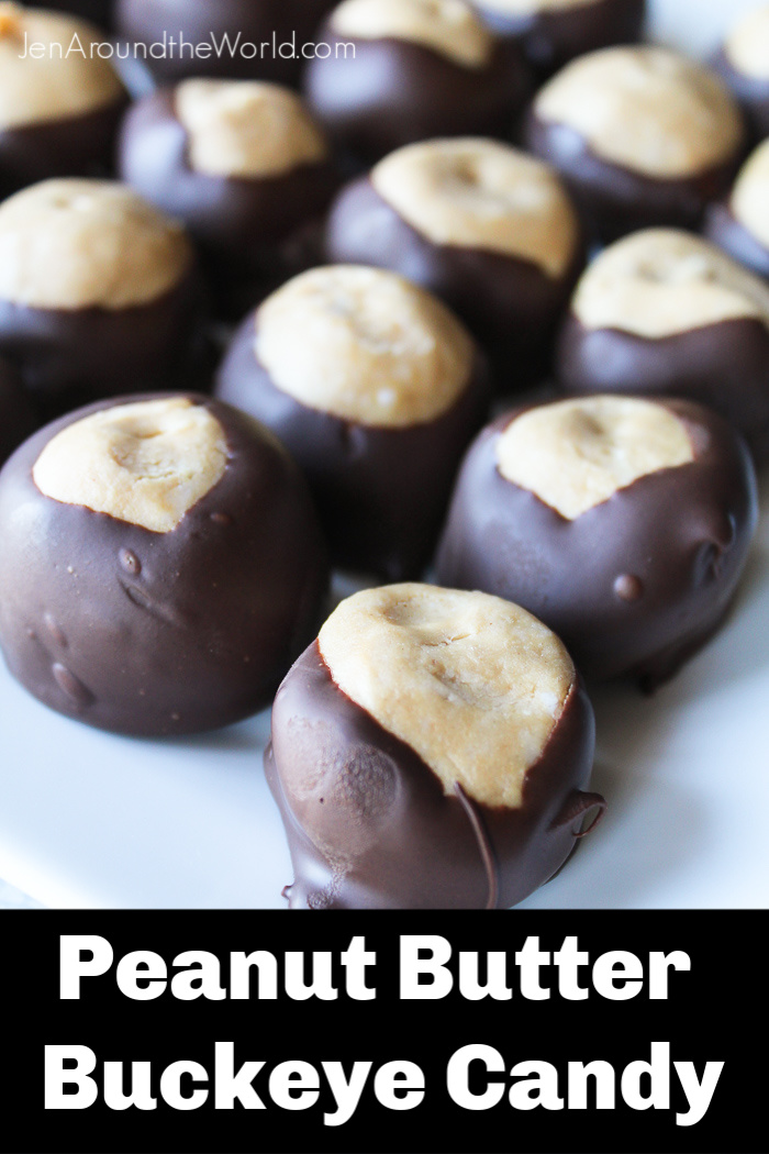 Peanut butter buckeye candy