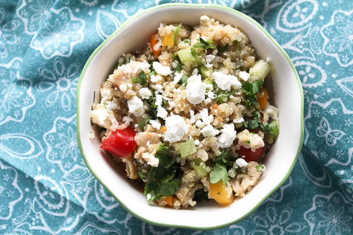 Southwest Chicken Quinoa Salad