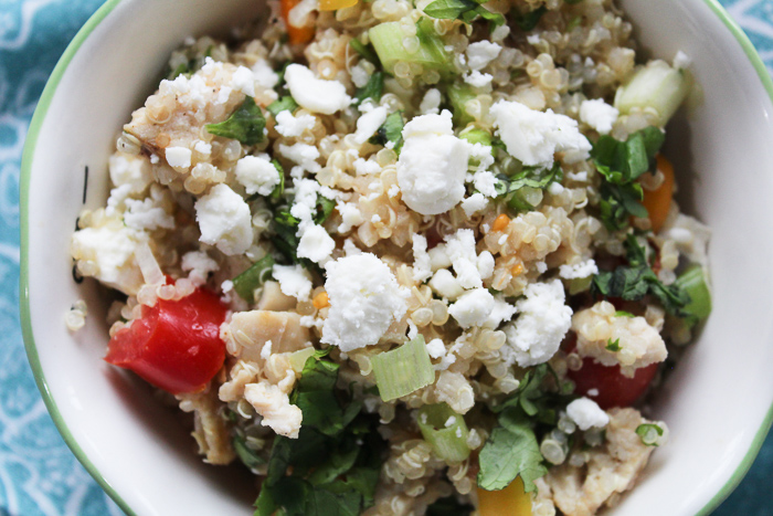 Southwest Chicken Quinoa Salad