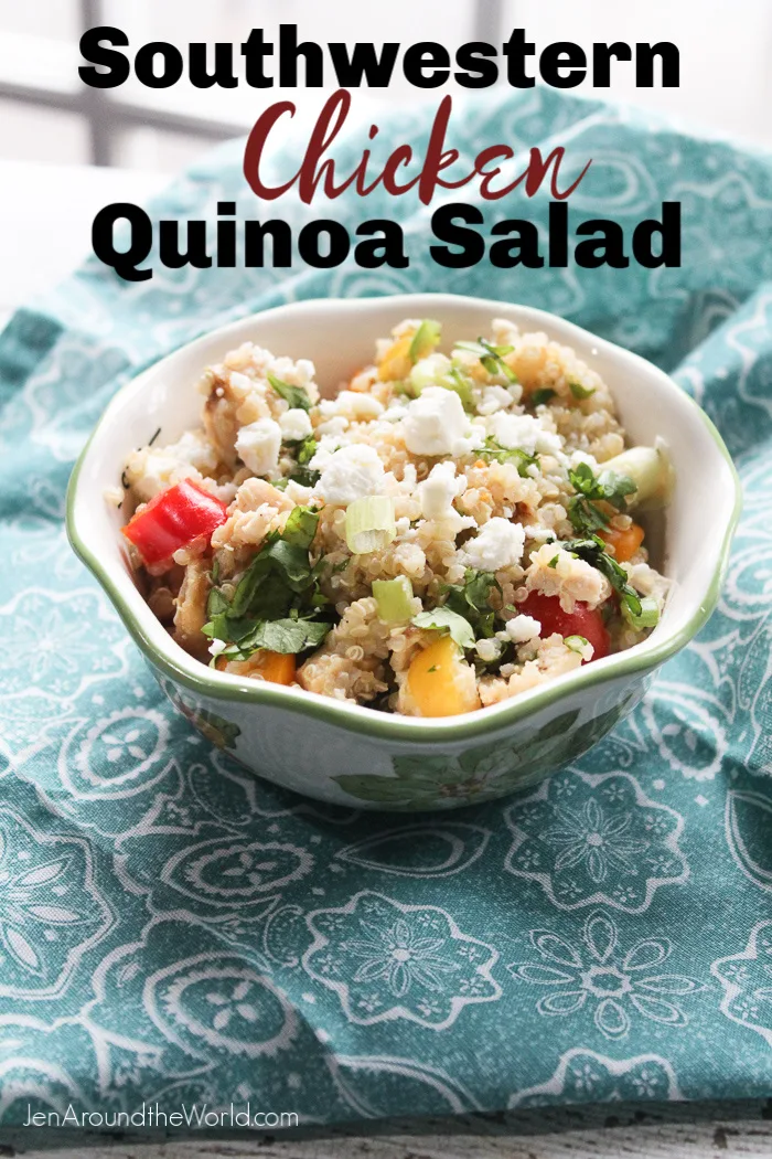 Southwest Chicken Quinoa Salad
