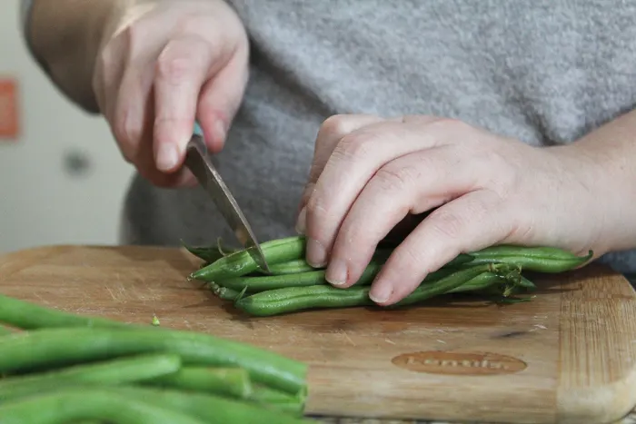 Blistered Green Beans