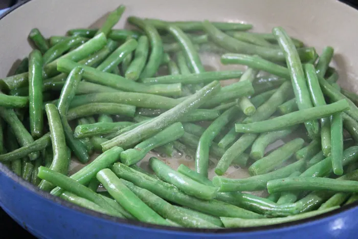 Blistered Green Beans