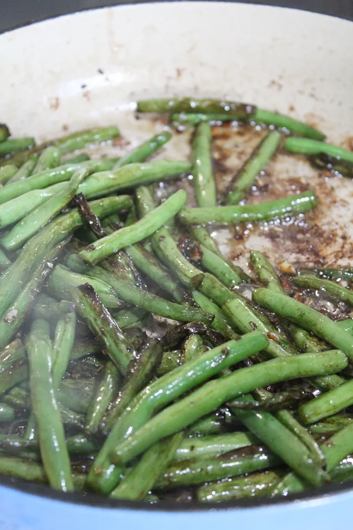 Blistered Green Beans