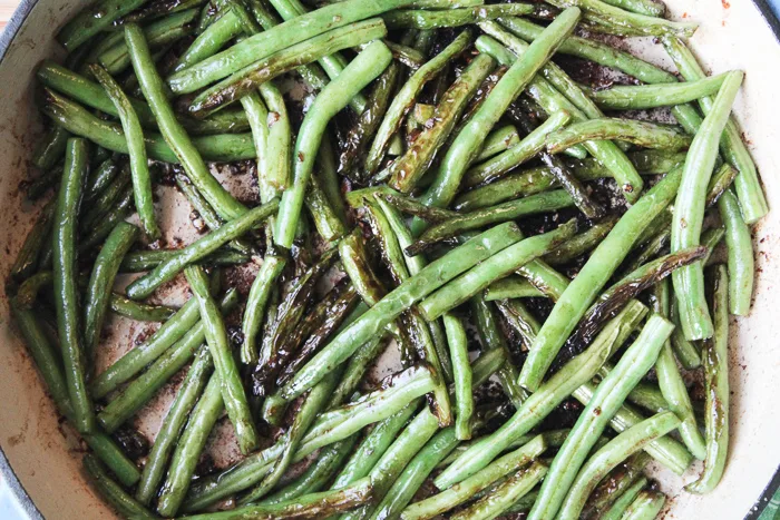 Blistered Green Beans