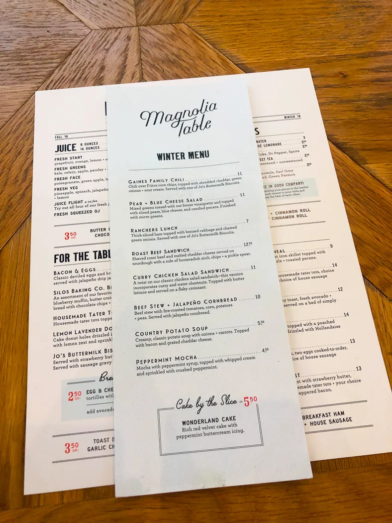 Magnolia Table Restaurant