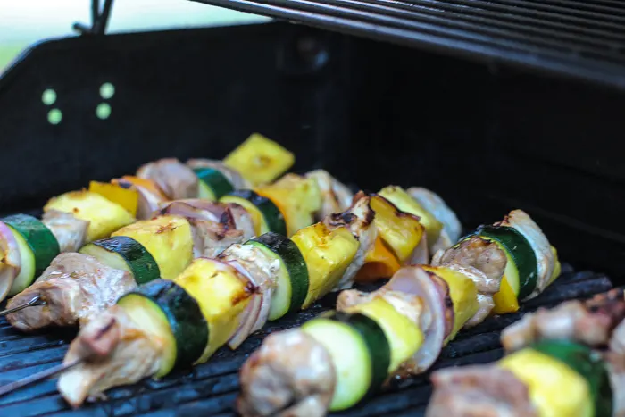 Hawaiian Pork Kabobs 