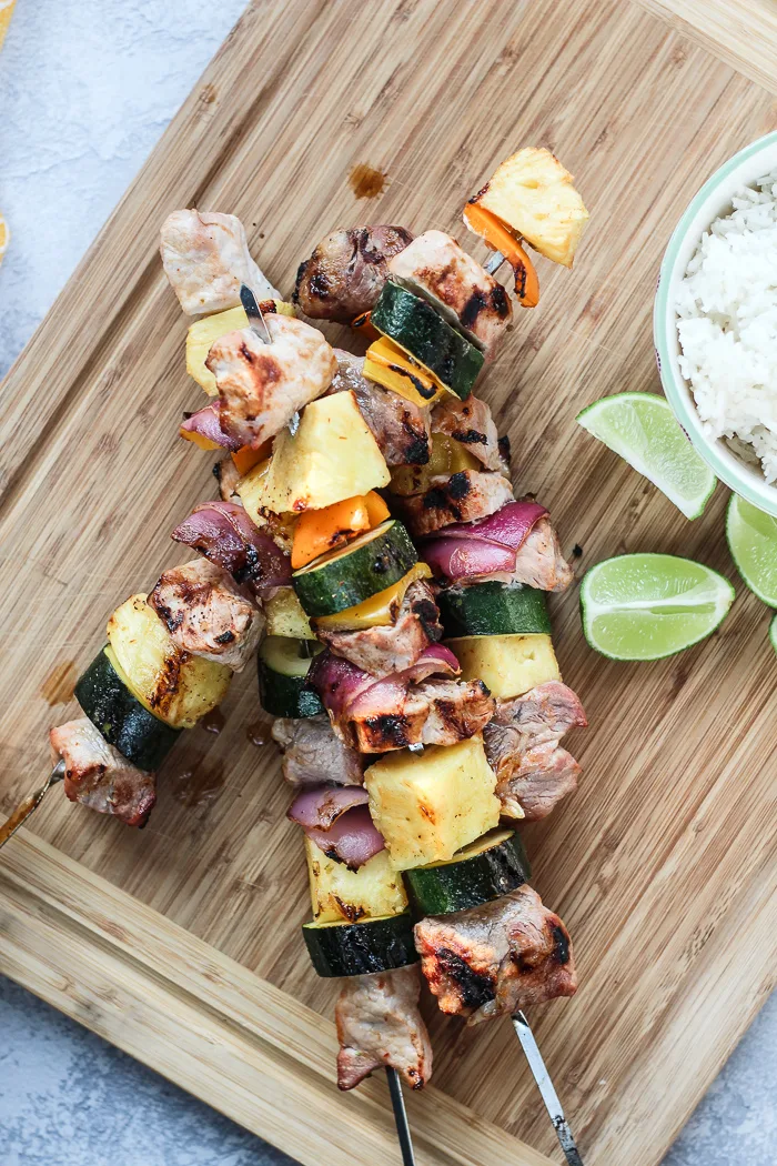 Hawaiian pork kabobs hotsell