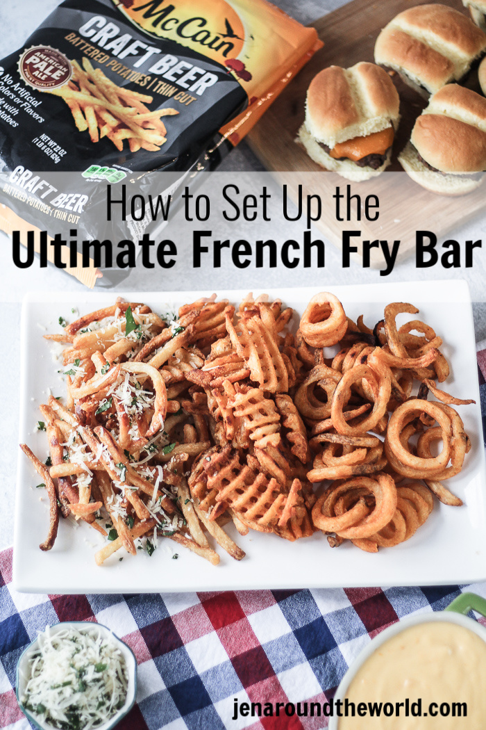 French fry bar