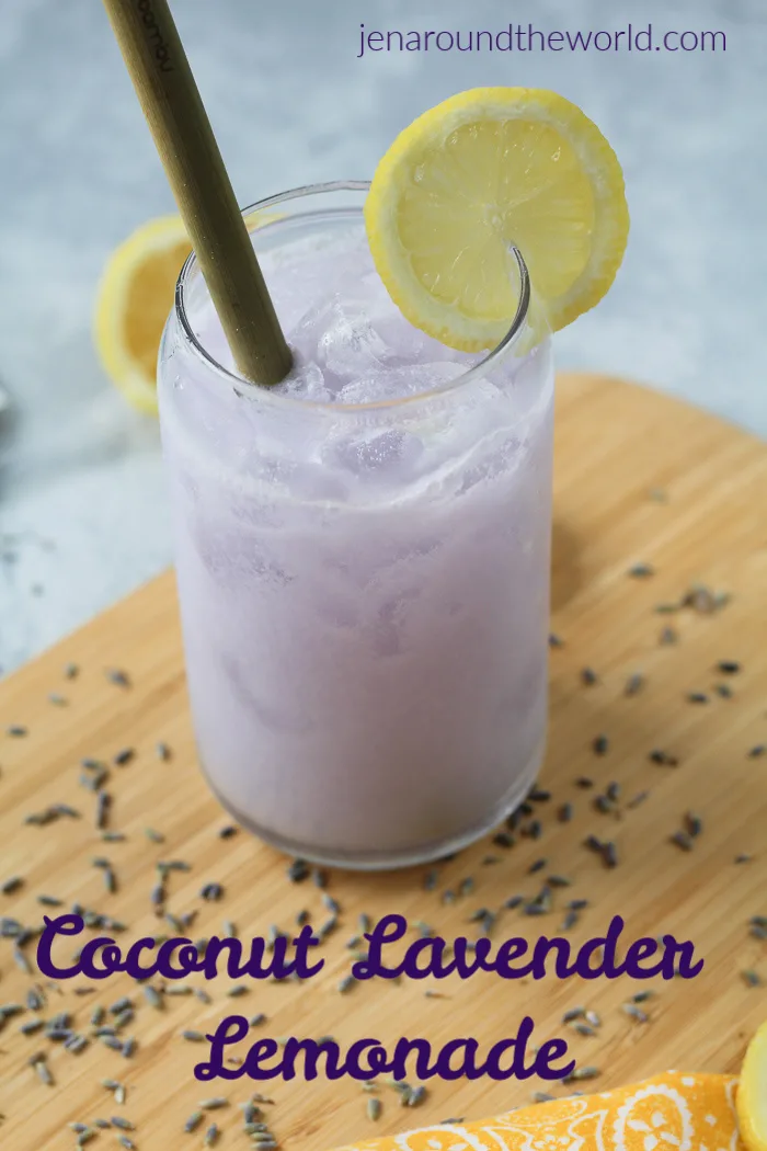 coconut lavender lemonade