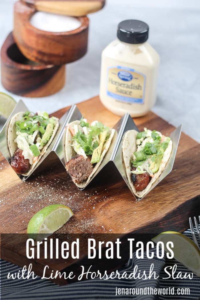 Grilled Brat Tacos