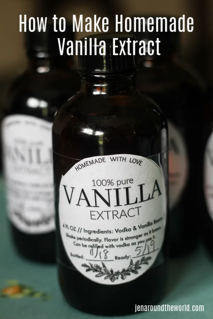 how to make homemade vanilla extract