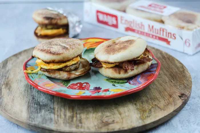 on the go freezer breakfast sandwiches