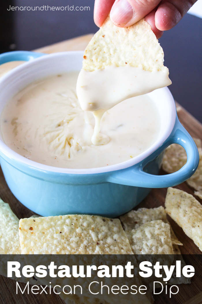 This cheese dip is the best you will taste. It's just like your favorite Mexican restaurant.