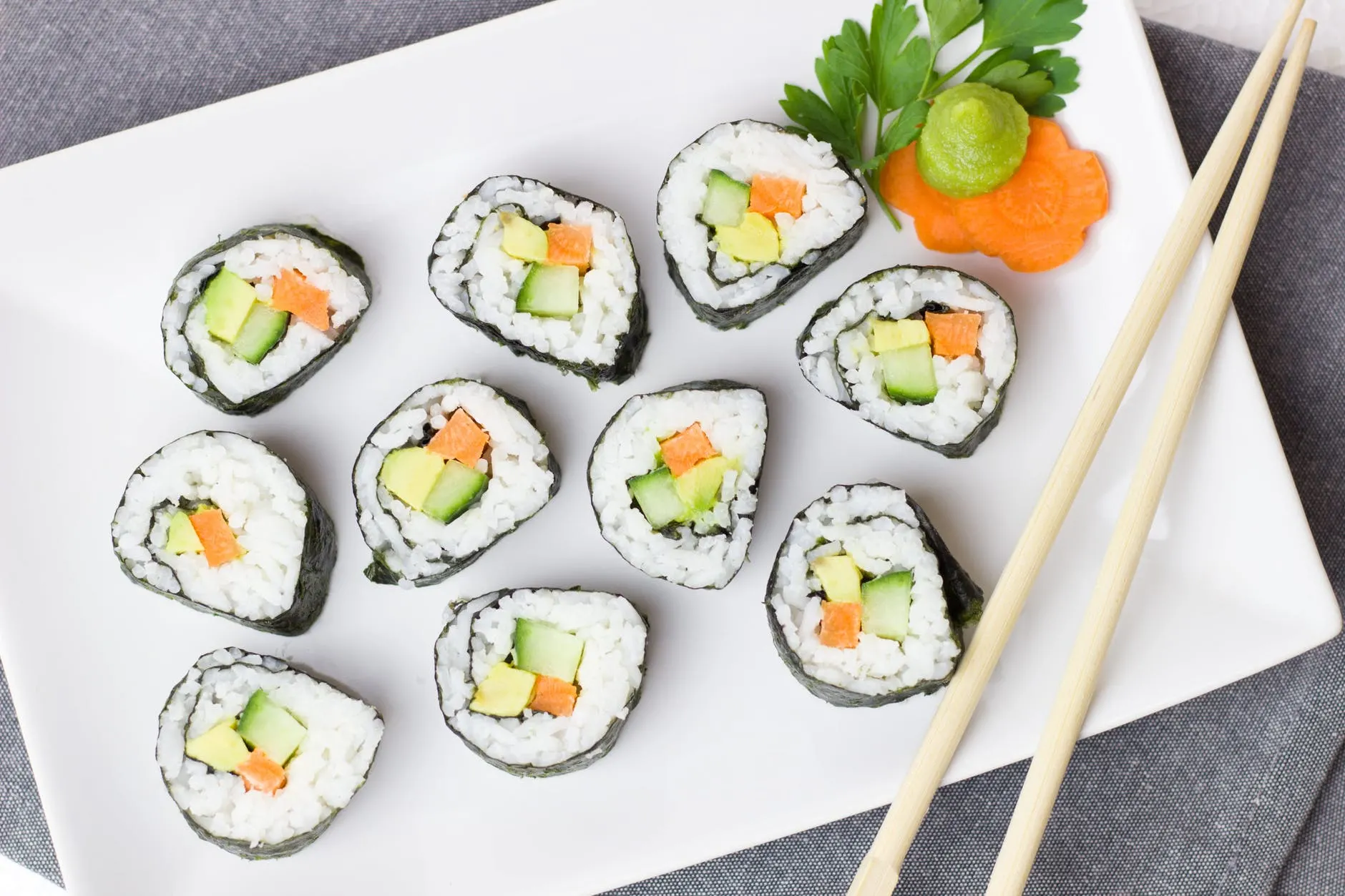 salmon avocado eel sushi roll recipe – use real butter