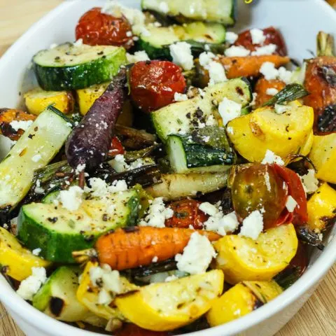 Grilled Vegetable Salad with Citrus Vinaigrette