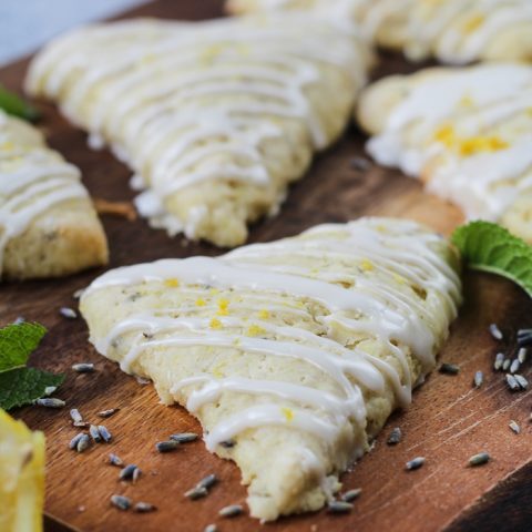 Lemon Lavender Scones 