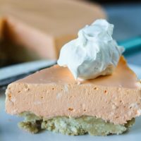 No Bake Orange Creamsicle Cheesecake