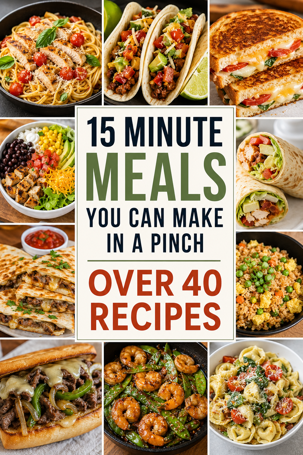 15 minute meals