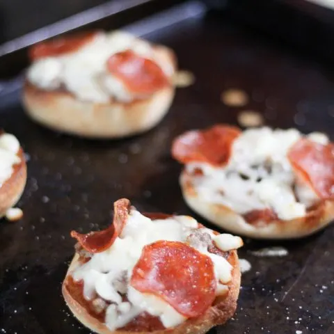 Quick and Easy English Muffin Pizzas