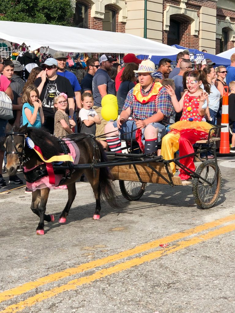 Attending the Festival of the Horse in Georgetown, Kentucky