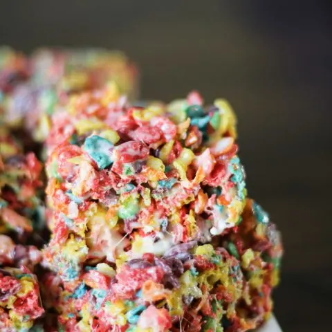 Fruity Pebbles Rice Krispy Treats