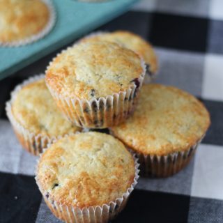Easy Homemade Blueberry Muffins