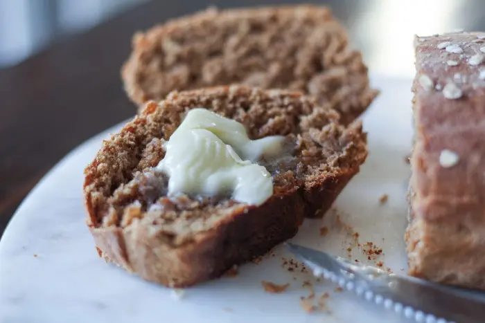 Sliced cheesecake factory honey wheat bread