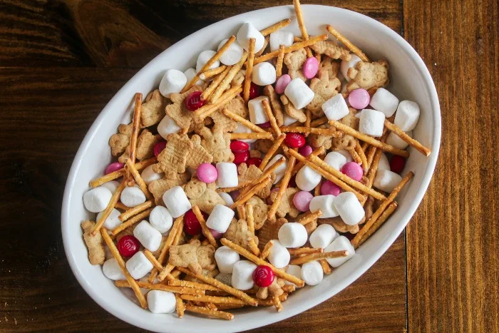 Valentine Smores Trail Mix