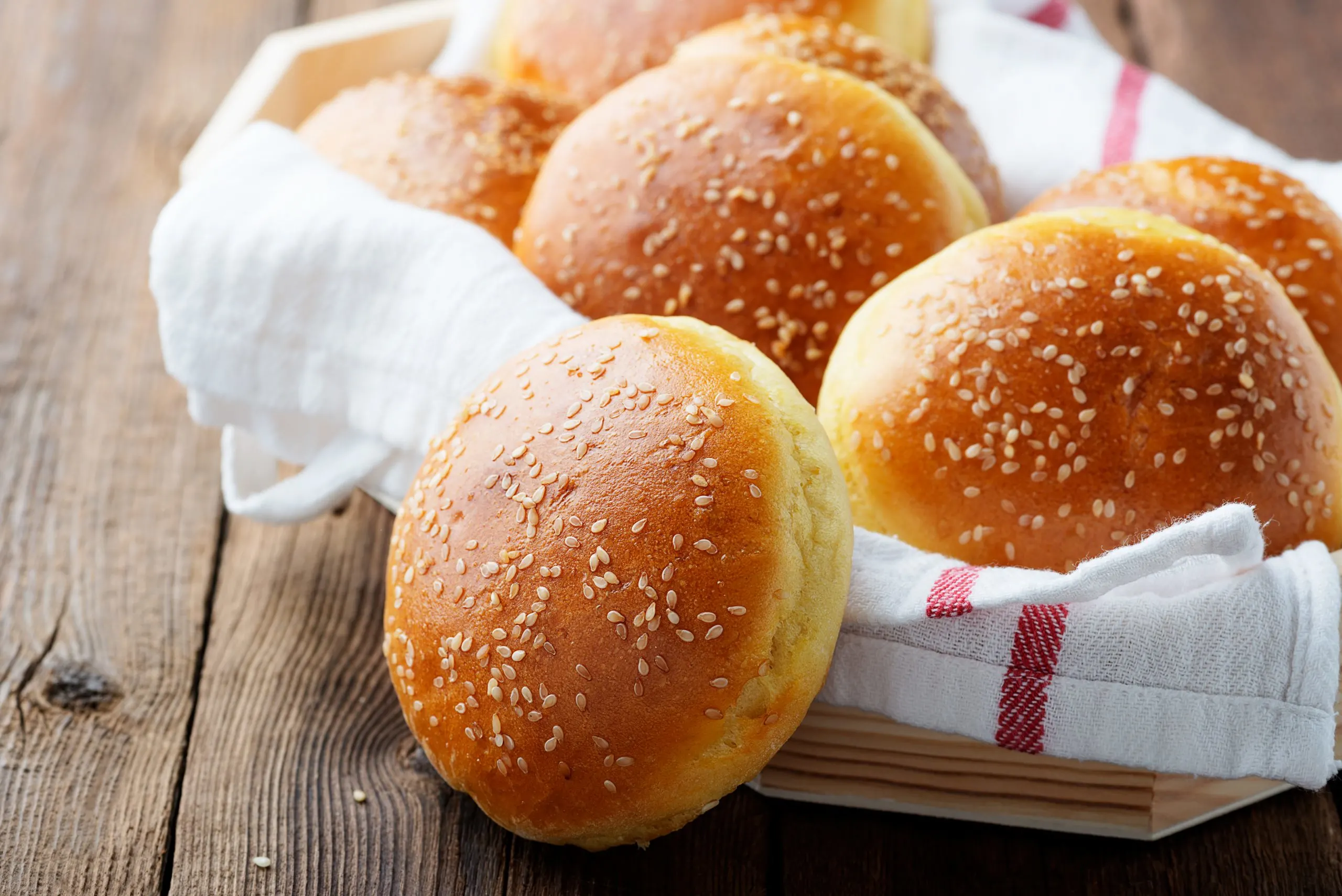 Homemade Hamburger Buns