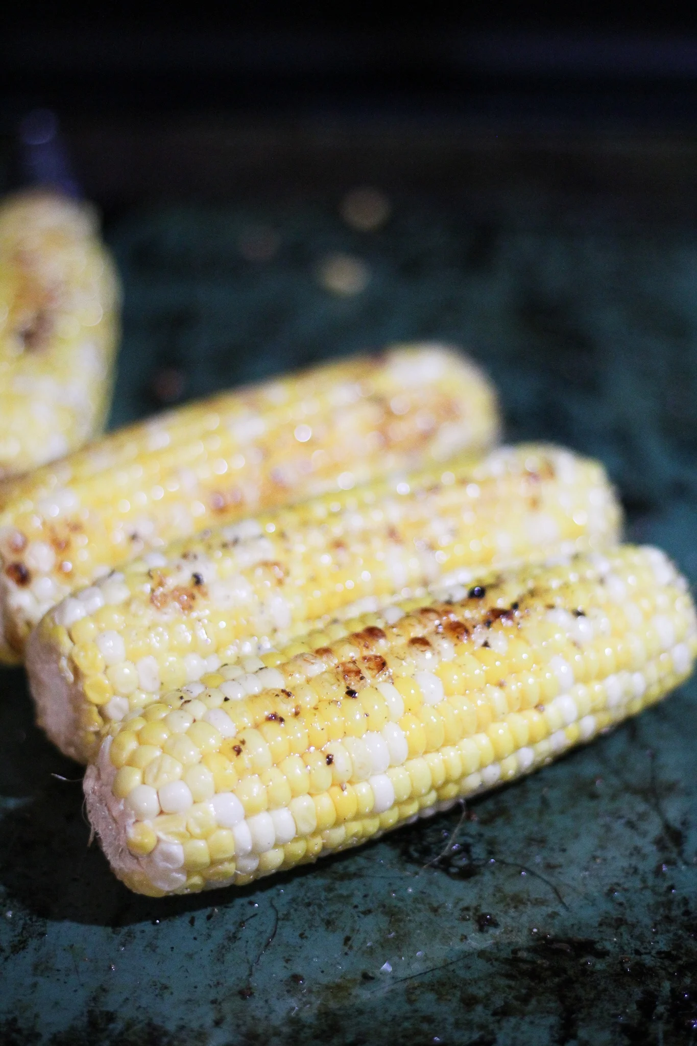 oven roasted corn on the cob