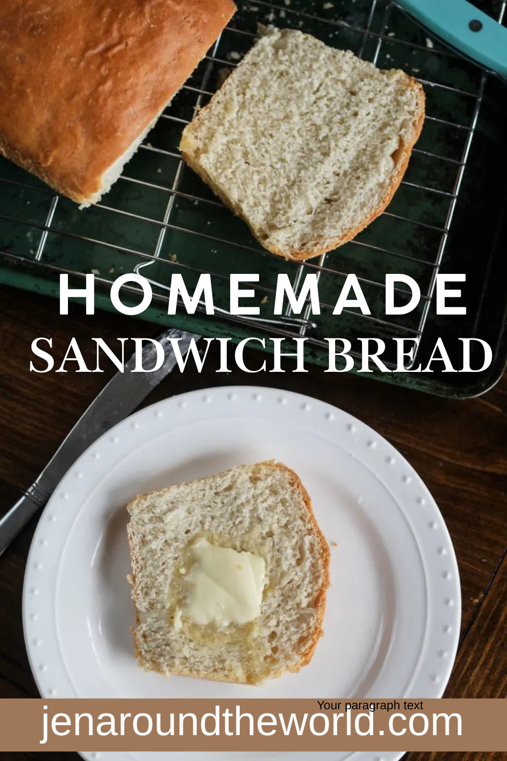 homemade bread for sandwiches