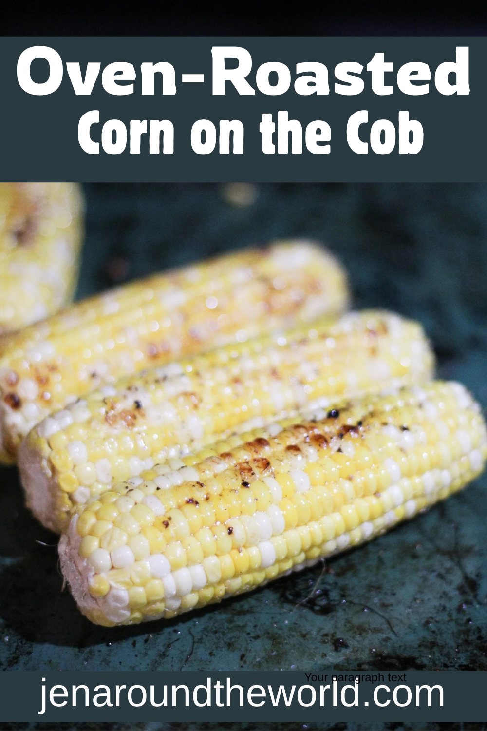 oven roasted corn on the cob