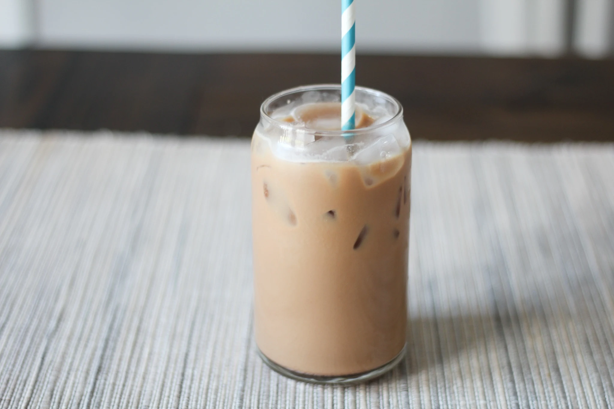 Iced Coconut Caramel Mocha - Homemade Home