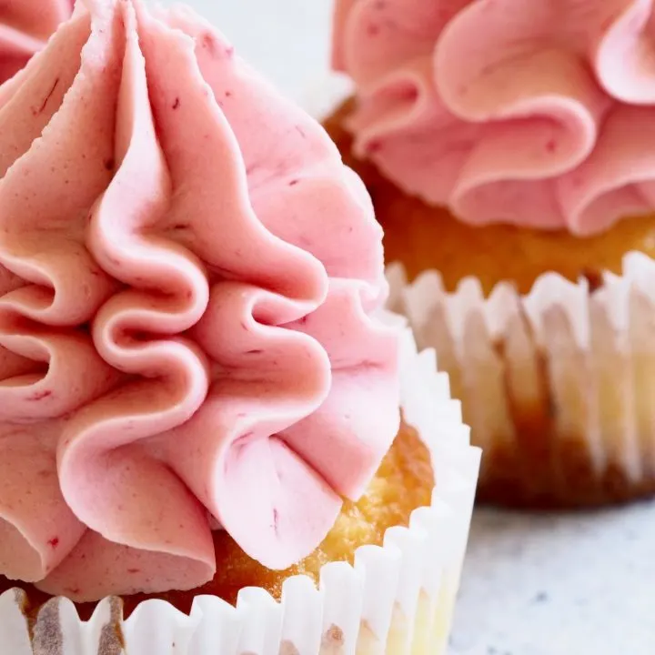 The Best Strawberry Buttercream Frosting