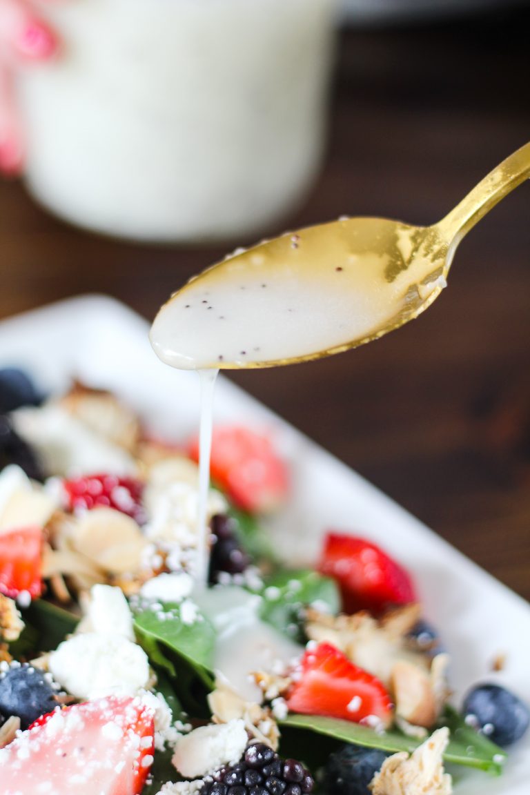 The Best Homemade Poppyseed Dressing