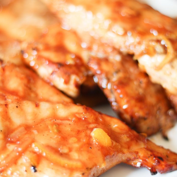 Orange Marmalade BBQ Chicken