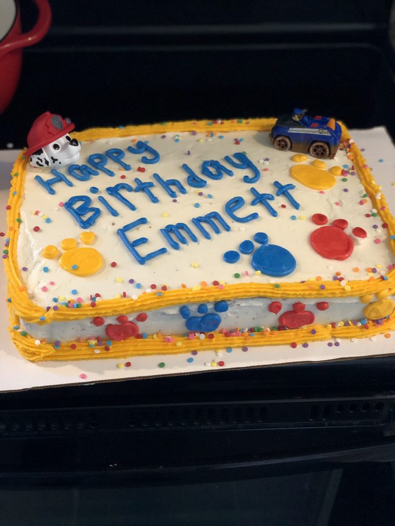 How to Make a Simple Paw Patrol Birthday Cake