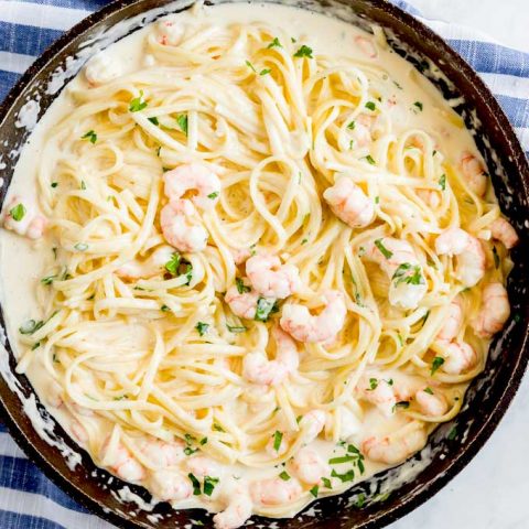 Image for Shrimp Alfredo Pasta