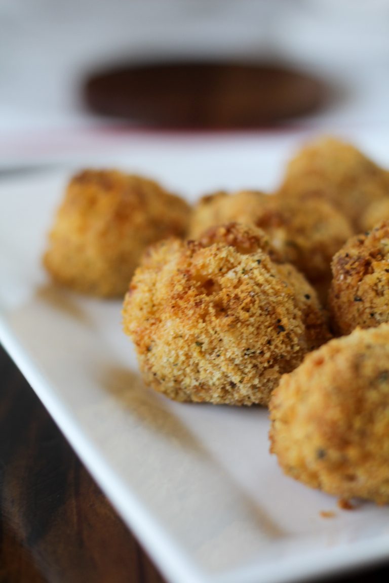 Air Fryer Mac and Cheese Balls