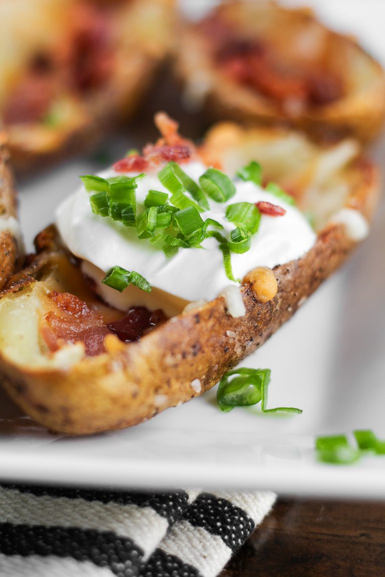 The Best Homemade Potato Skins