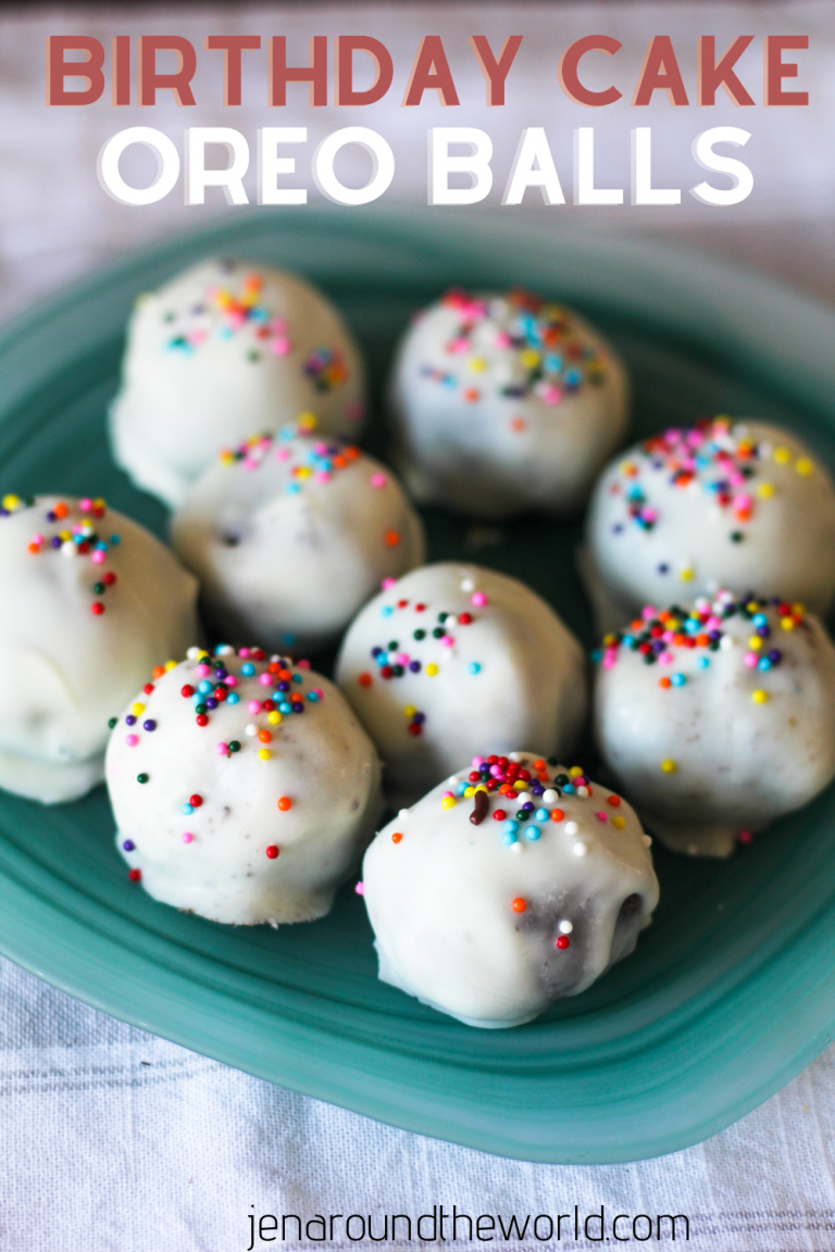 Birthday Cake Oreo Balls