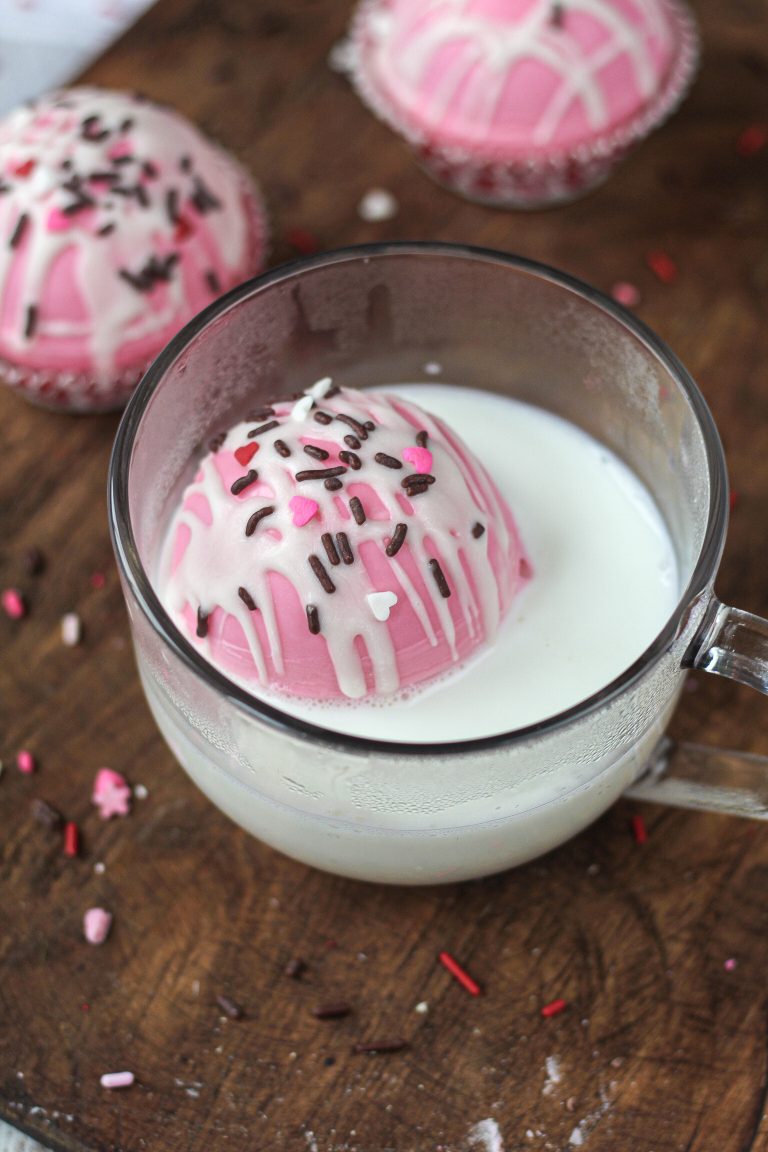 Valentine Day Hot Cocoa Bombs