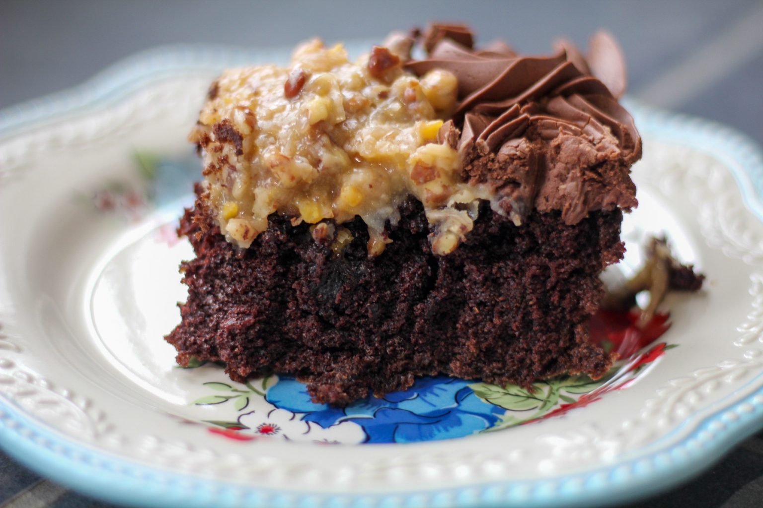 The Best German Chocolate Cake - Jen Around the World