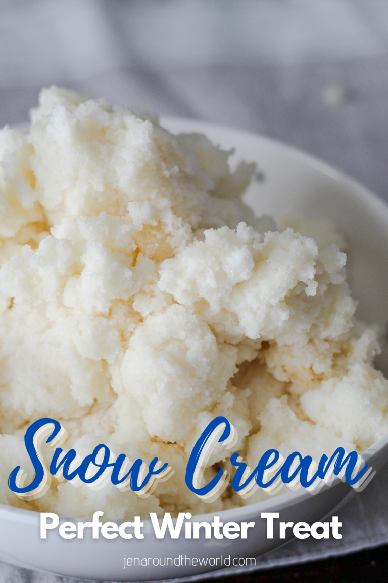 Homemade Snow Cream