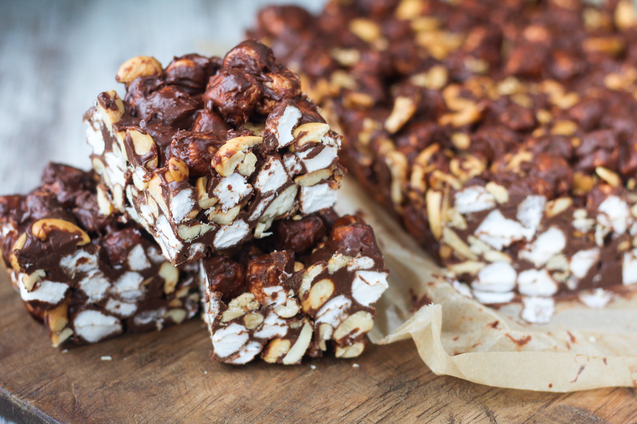 The Best Rocky Road Fudge - Jen Around the World