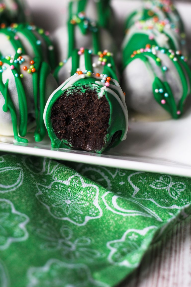 Mint Oreo Cake Balls